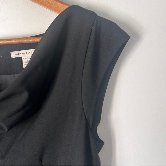 Banana Republic Elegant Black Midi Dress - Picture 4 of 5